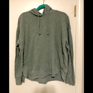 Green Hooded Sweatshirt